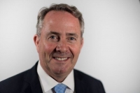 Liam Fox, Secretary of State for International Trade in the UK Cabinet.