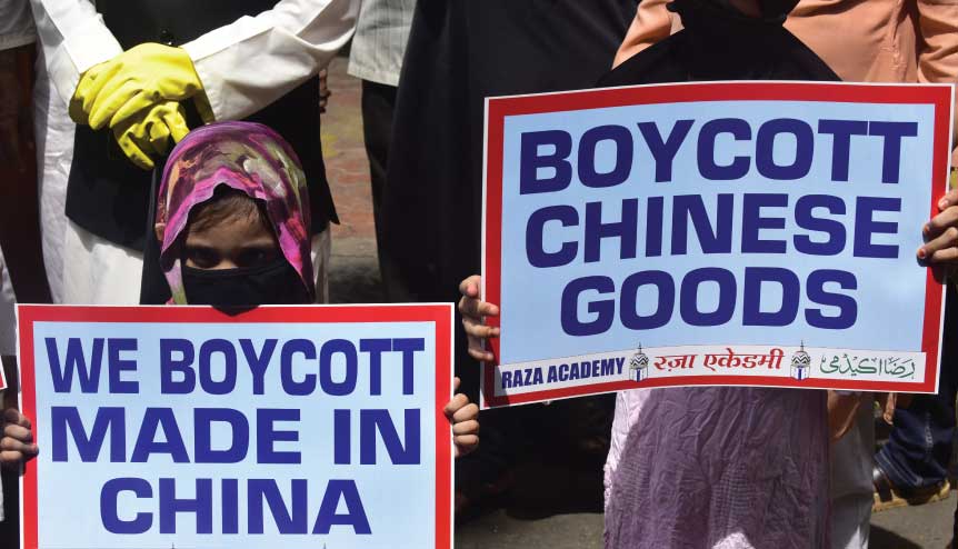 India is mazboot and not majboor