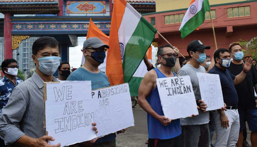 India is mazboot and not majboor