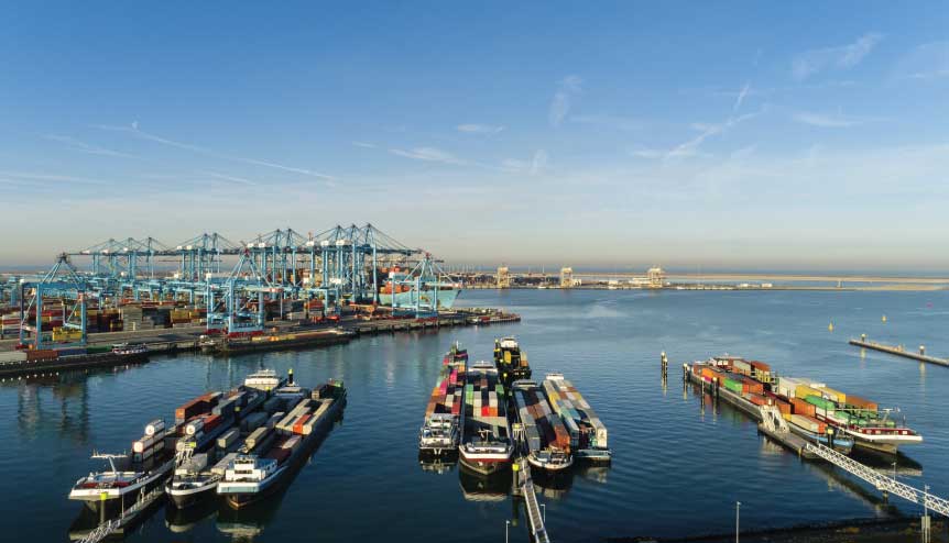 Rotterdam, a port of call for Indian companies into Europe