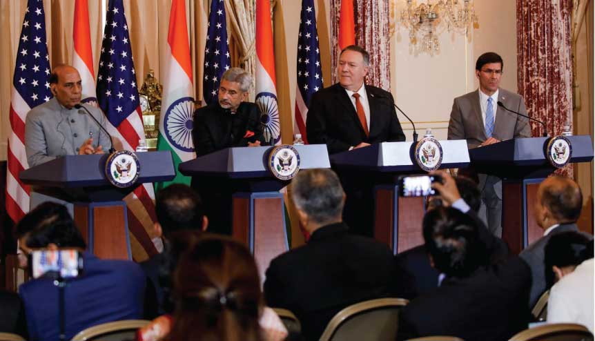 Social distancing from China bringing India and the US closer