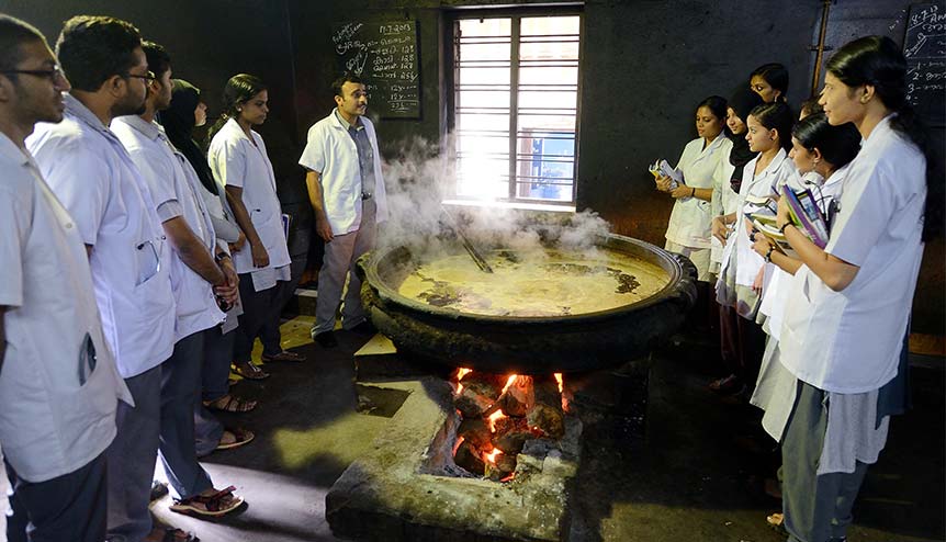 A modern market surges for India’s ancient science