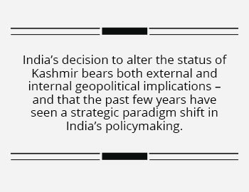 India replaces strategic ambiguity with strategic capability