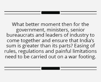 Keep the investment tap open, remove painful limitations, must be India’s goal