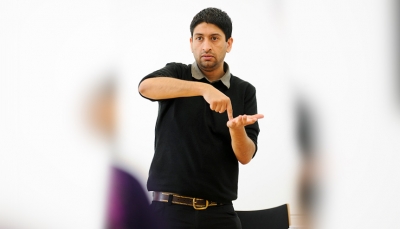 British Indian trainer’s message for Day of Sign Languages It’s for everyone