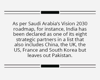 India bridges a Gulf of strategic possibilities