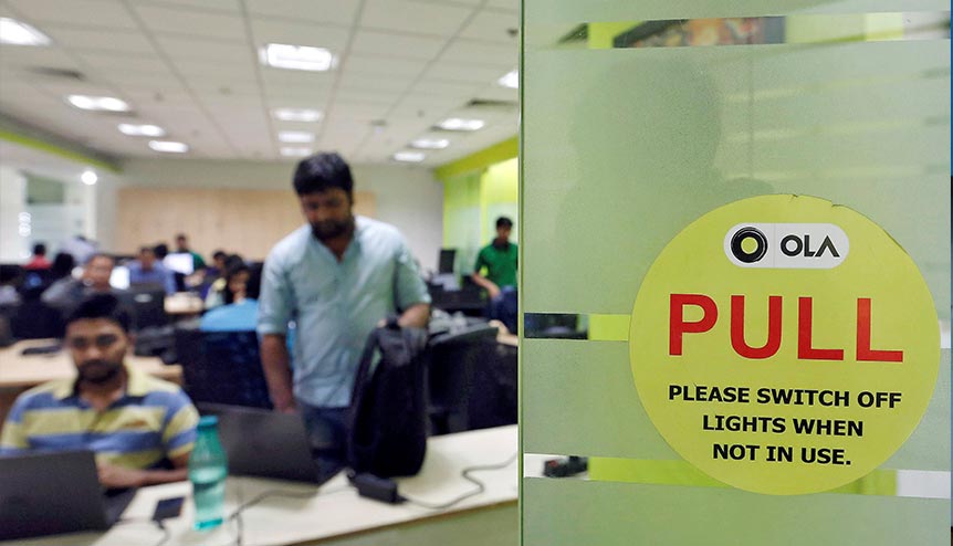 SoftBank-backed Indias Ola to invest 326 million in electric-scooter plant