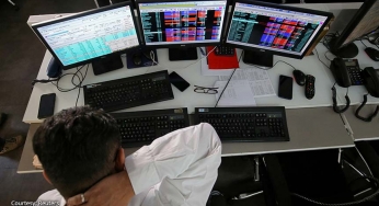Sensex, Nifty end at near one-month low as banks, Reliance decline